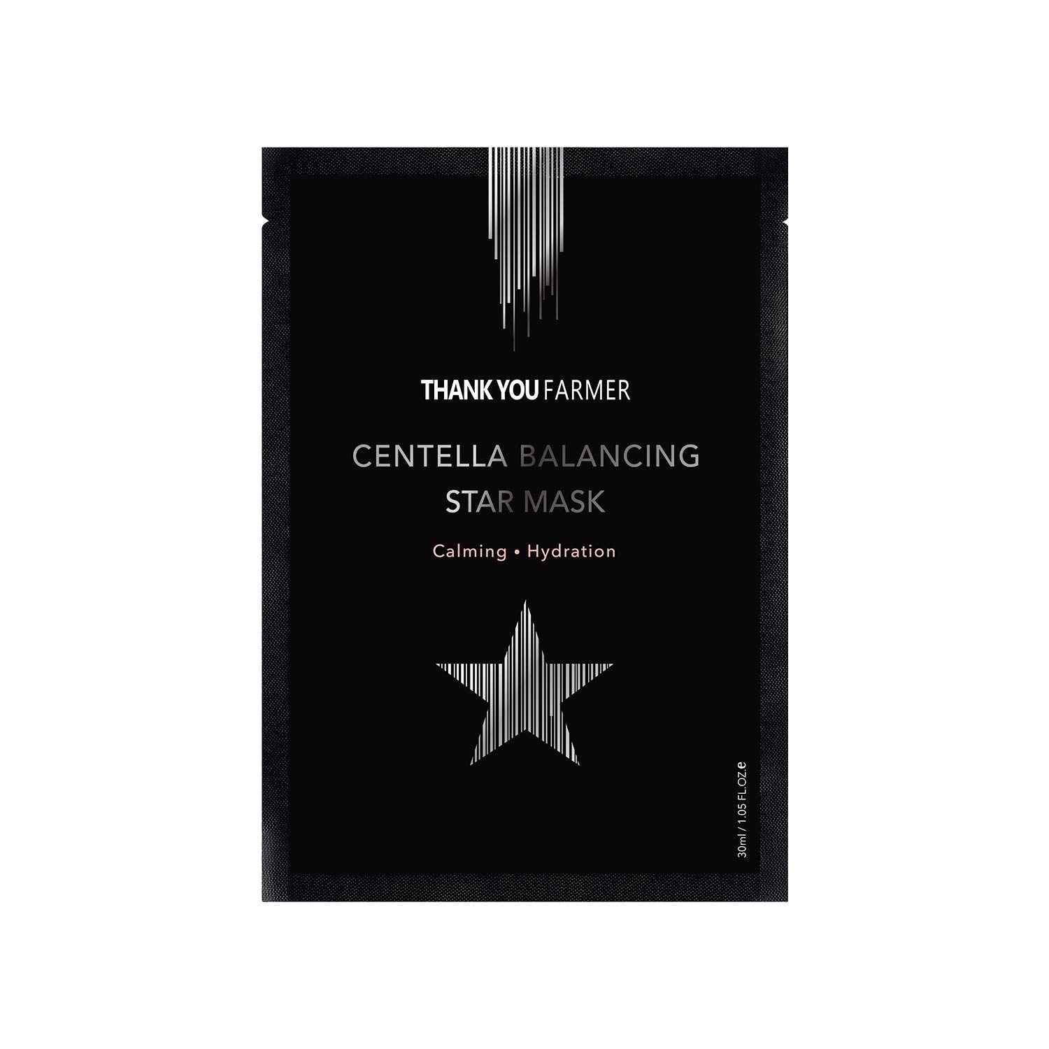 THANKYOU FARMER Centella Balancing Star Masks (Box of 10) | Calming, pH Balanced skin | Allure Korea