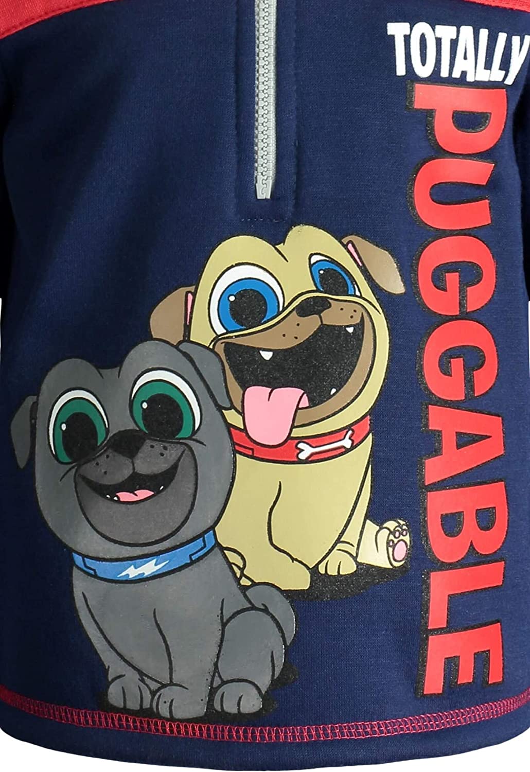 Disney Cars Lightning McQueen Boys Fleece Half Zip Pullover Hoodie