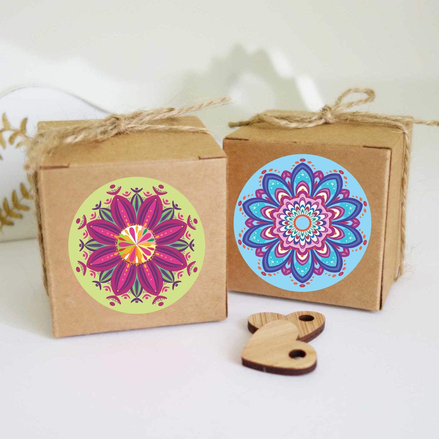 Mandala Stickers Seals Labels - (Pack of 120) 2