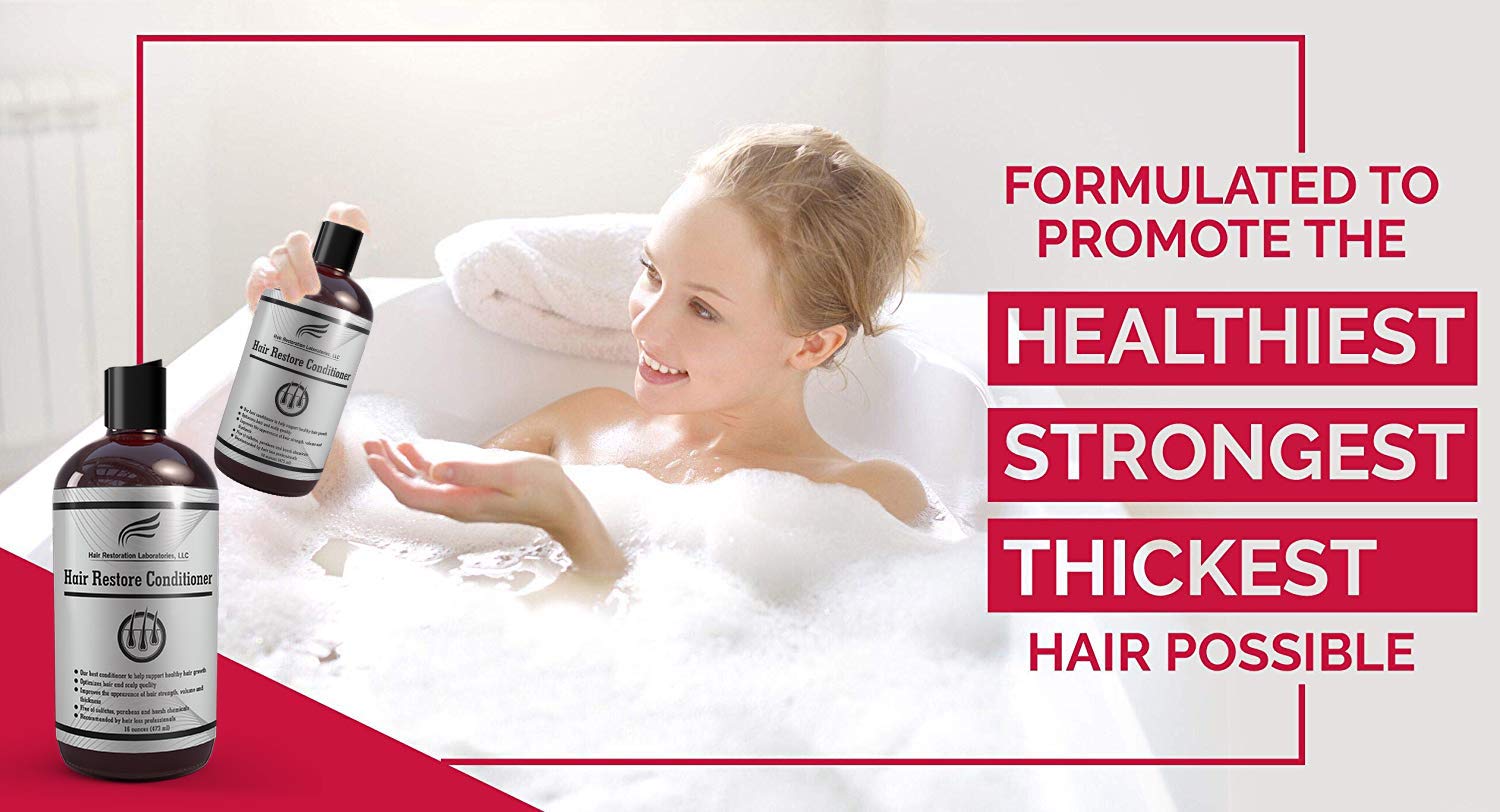 Hair Restoration Laboratories Hair Restore Conditioner, DHT Blocker for