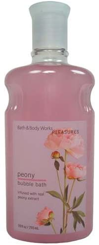 Bath & Body Works Peony Pleasures Collection Bubble Bath 10 oz