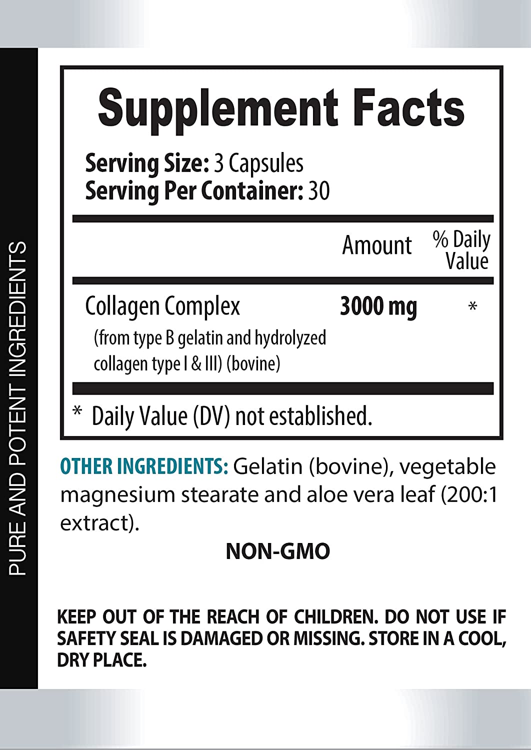 Joint Supplements for Women Collagen - Collagen HYDROLIZED PEPTIDES 3000MG - hydrolyzed Collagen pep