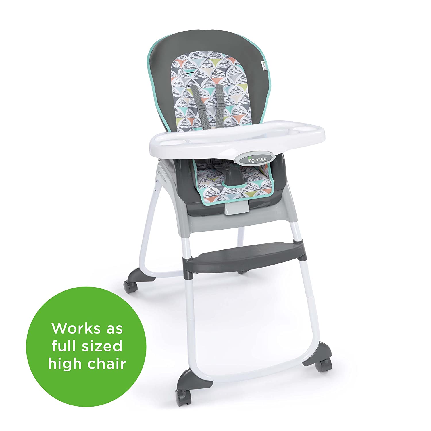 Ingenuity Trio 3-in-1 High Chair - Bryant - High Chair, Toddler Chair, and Booster