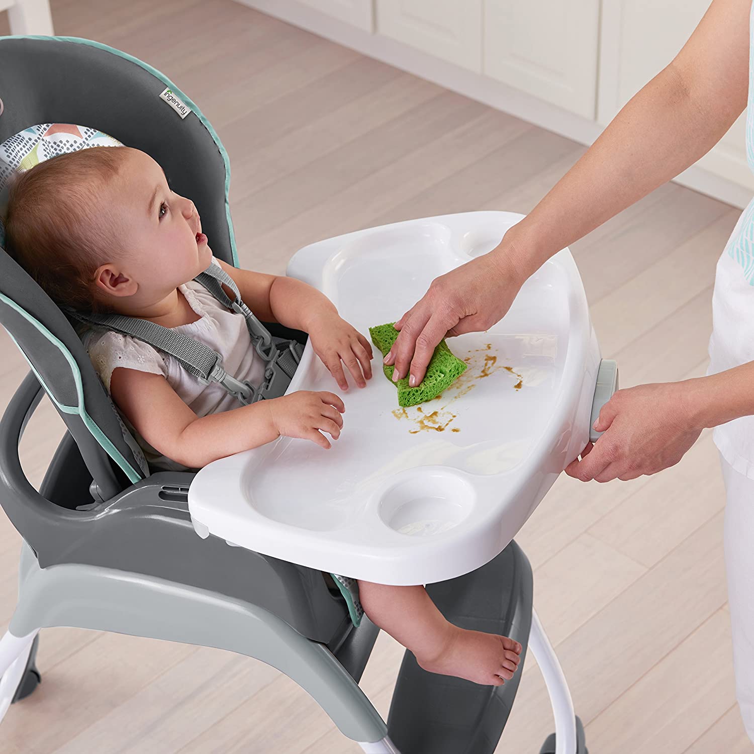 Ingenuity Trio 3-in-1 High Chair - Bryant - High Chair, Toddler Chair, and Booster