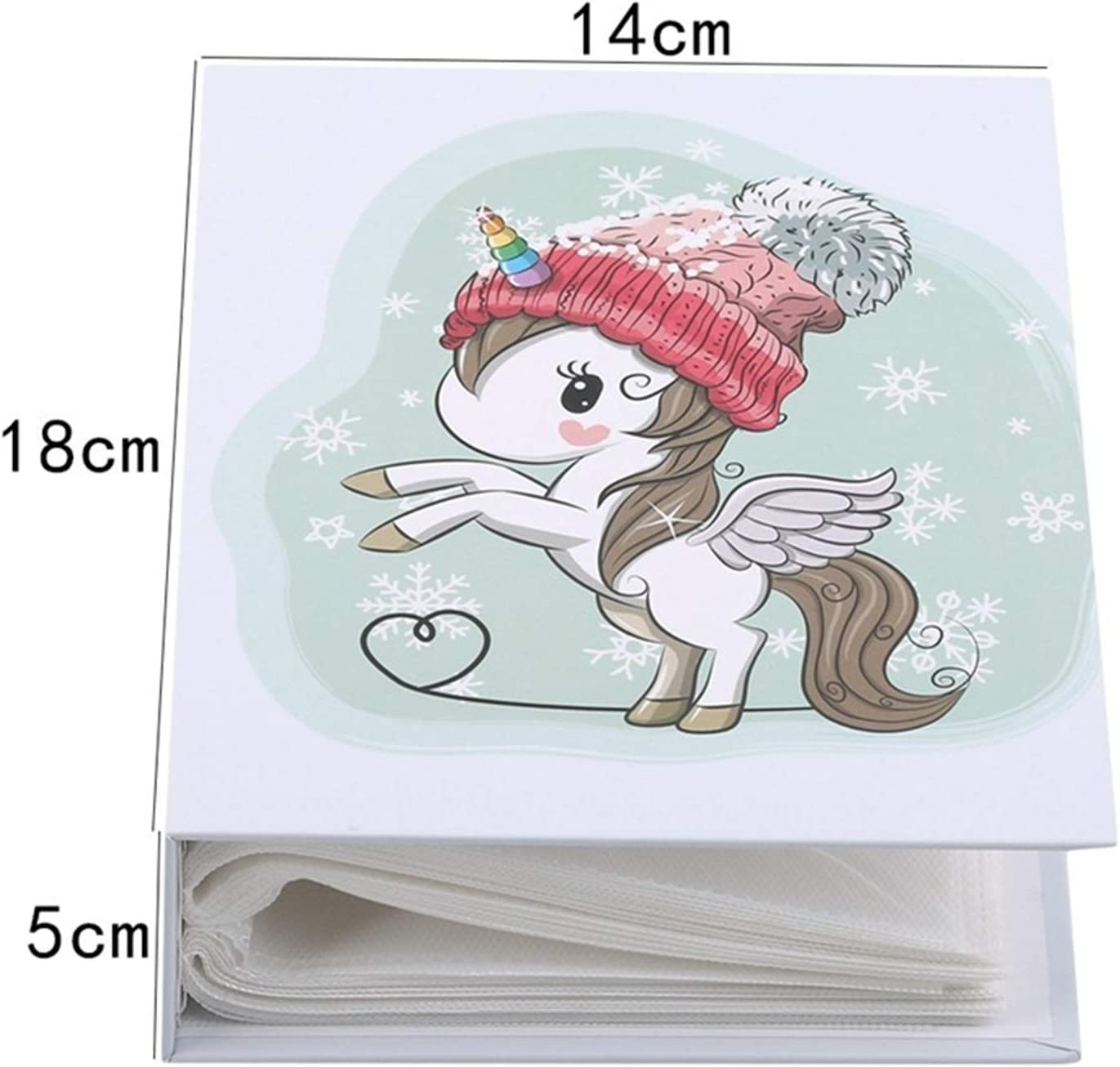 Brting 100-Page Interleaved Photo Album Children