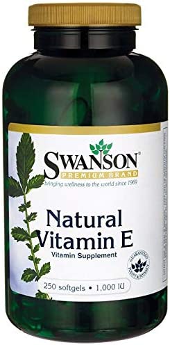 Swanson Natural Vitamin E 1000 Iu (671.10 Milligrams) 250 Sgels