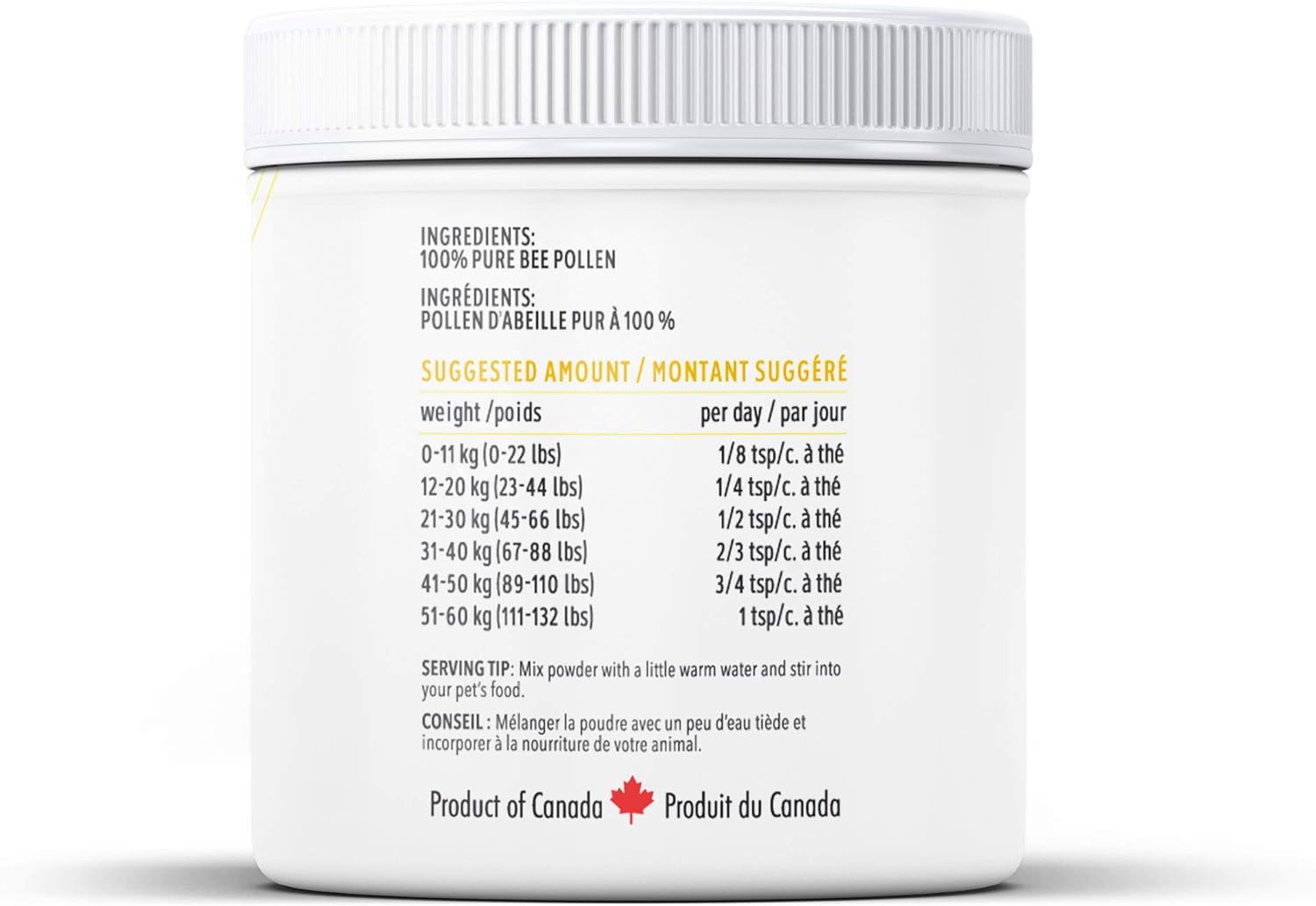 Raw Support Dog and Cat Supplement Powder – 6 Supplement Options [Allergies, Digestion, Energy, He