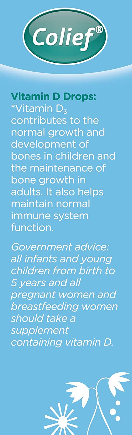 Colief Vitamin D 3 Drops | The Infant