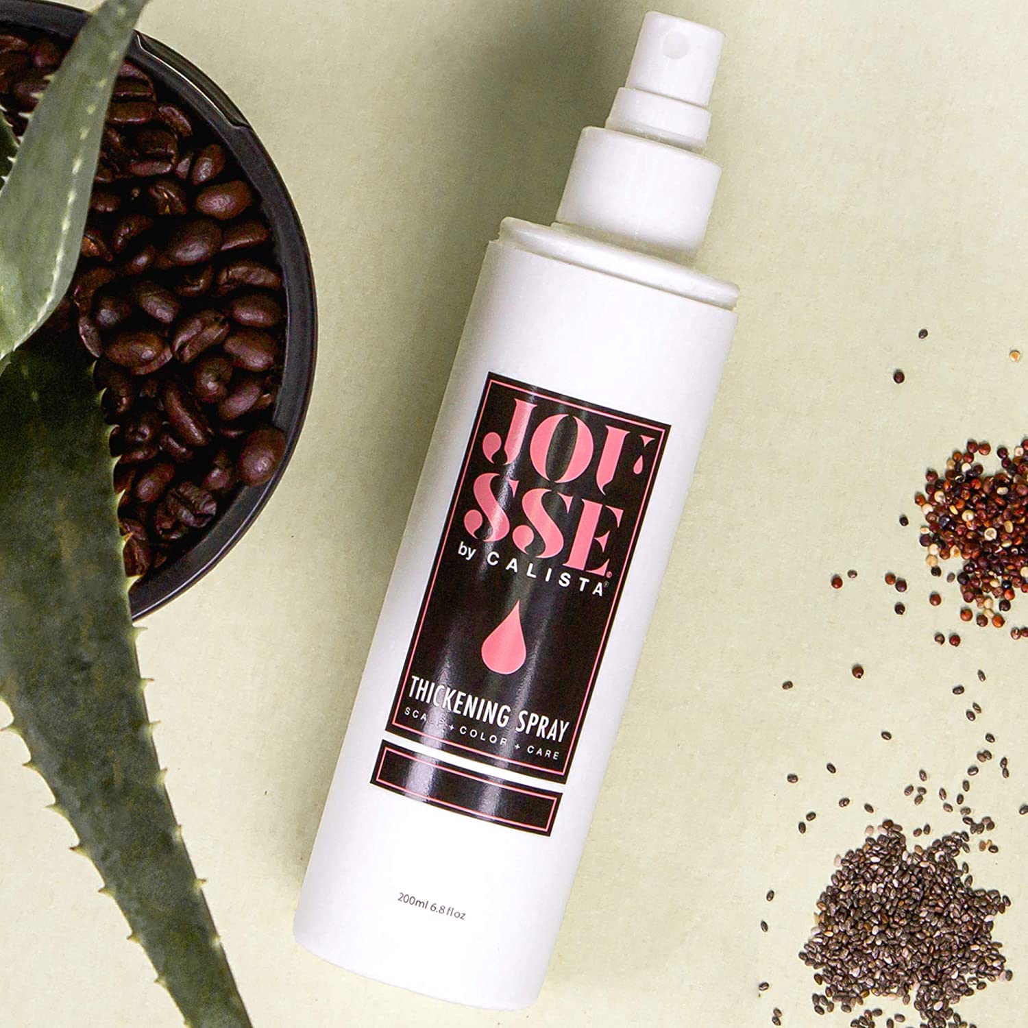 Calista Jousse Thickening Spray, Volumizing Spray for All Hair Types, Cruelty Free, 6.8 fl oz