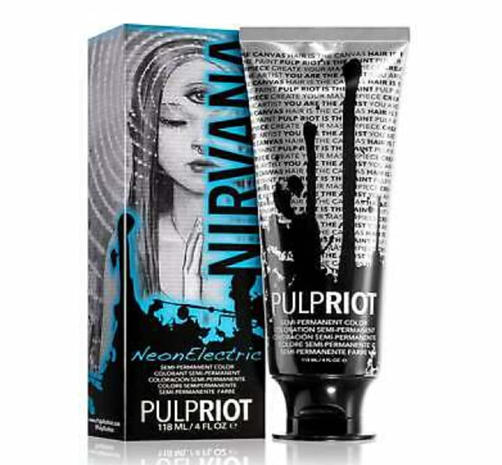 Pulp Riot Semi-Permanent Neon Hair Color 4oz- Nirvana