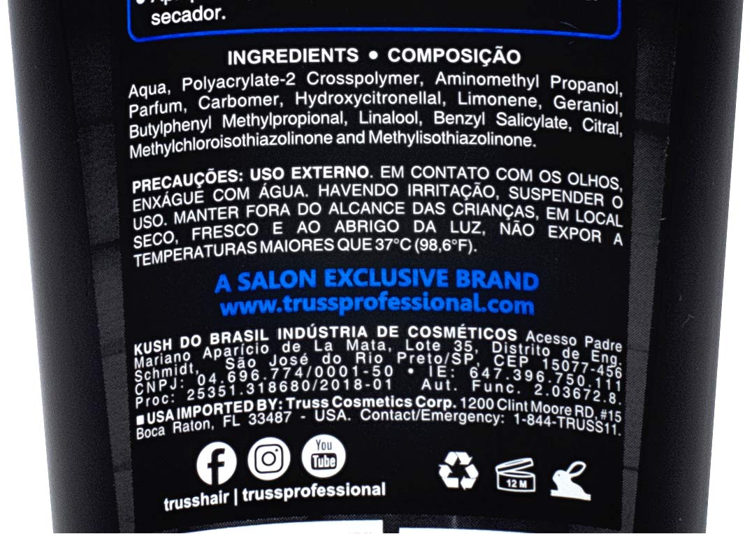 Truss Acqua Gel Medium To Strong Hold