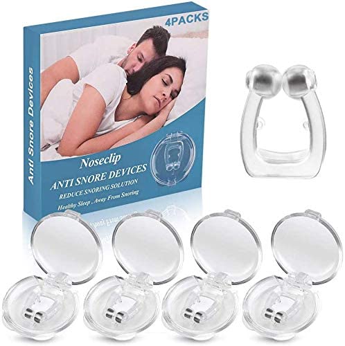 Anti Snoring Devices - Anti Snore Nose Clip Stop Snoring Effective - Easy Sleeping Aid Relieve Snore