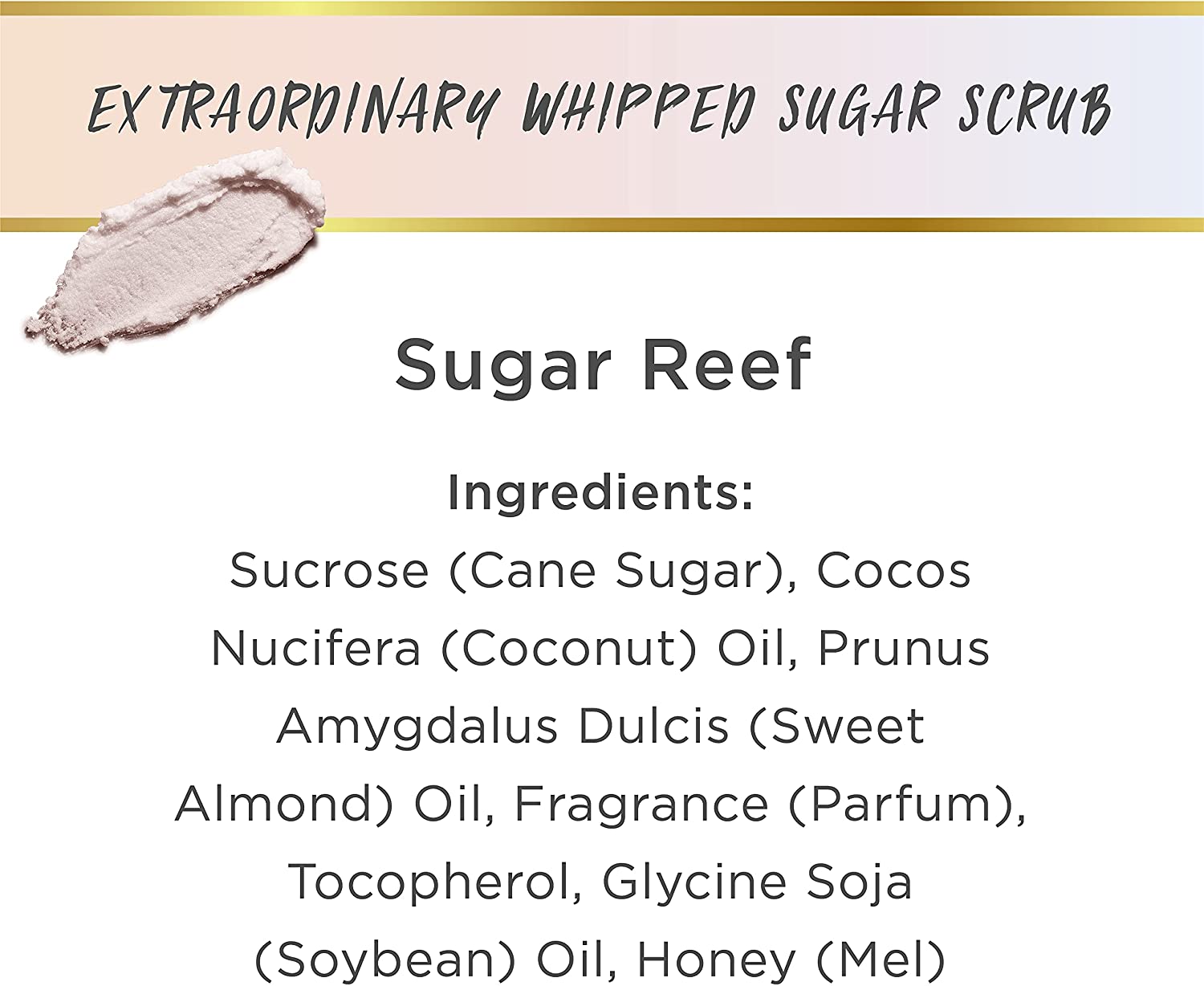 LALICIOUS Sugar Lavender Extraordinary Whipped Sugar Scrub - Cane Sugar Body & Foot Scrub, Exfoliati