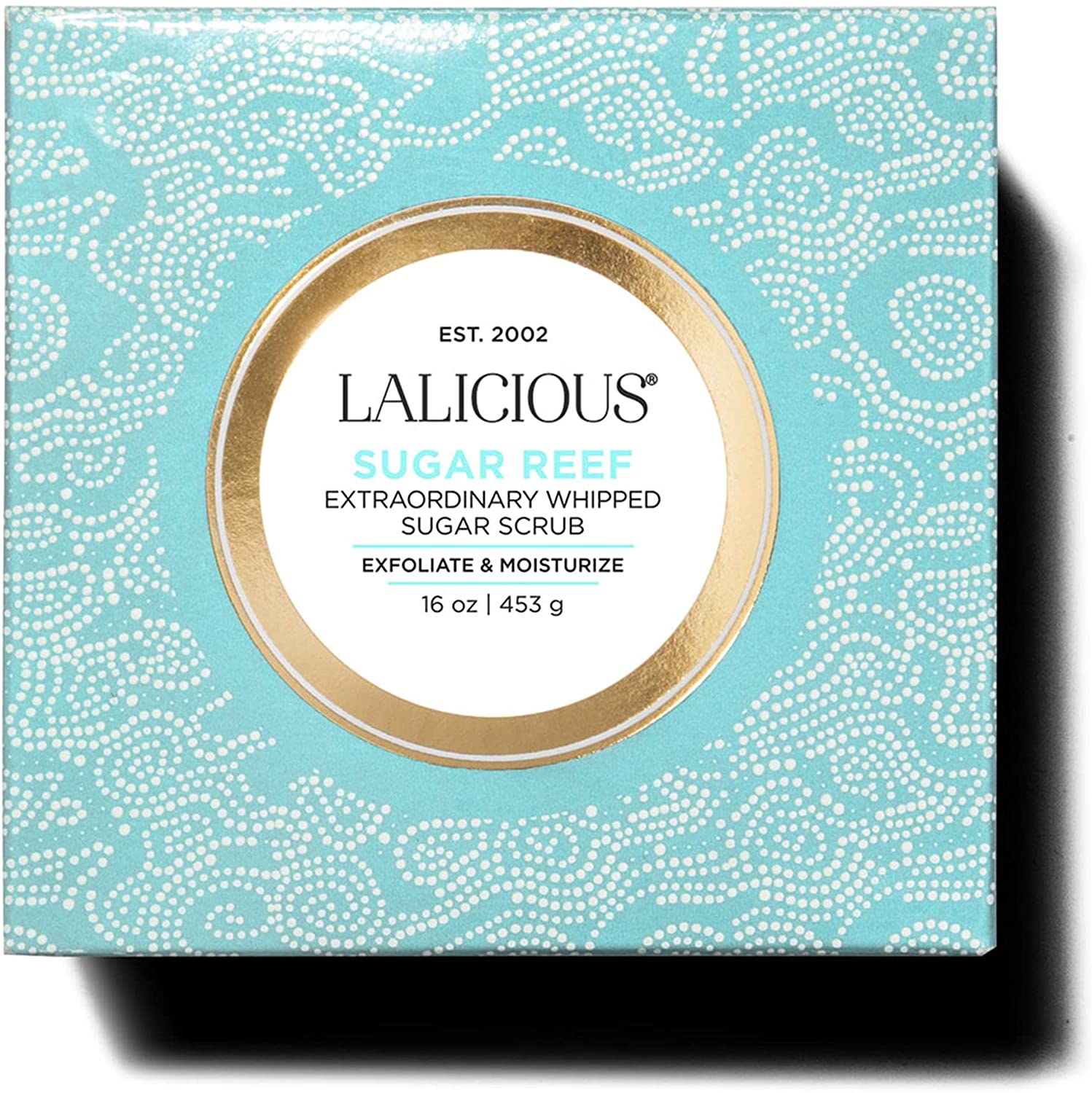 LALICIOUS Sugar Lavender Extraordinary Whipped Sugar Scrub - Cane Sugar Body & Foot Scrub, Exfoliati