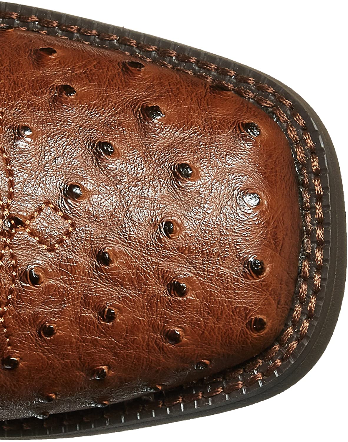 Roper Square Toe Faux Ostrich Western Boot