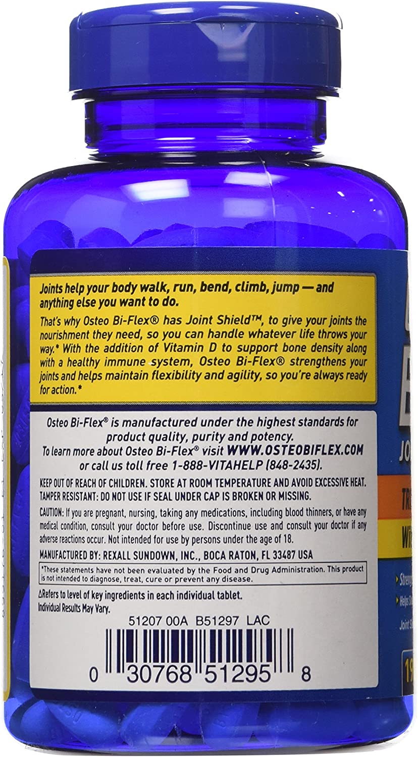 Osteo BiFlex Triple Strength Glucosamine Chondroitin MSM with Vitamin