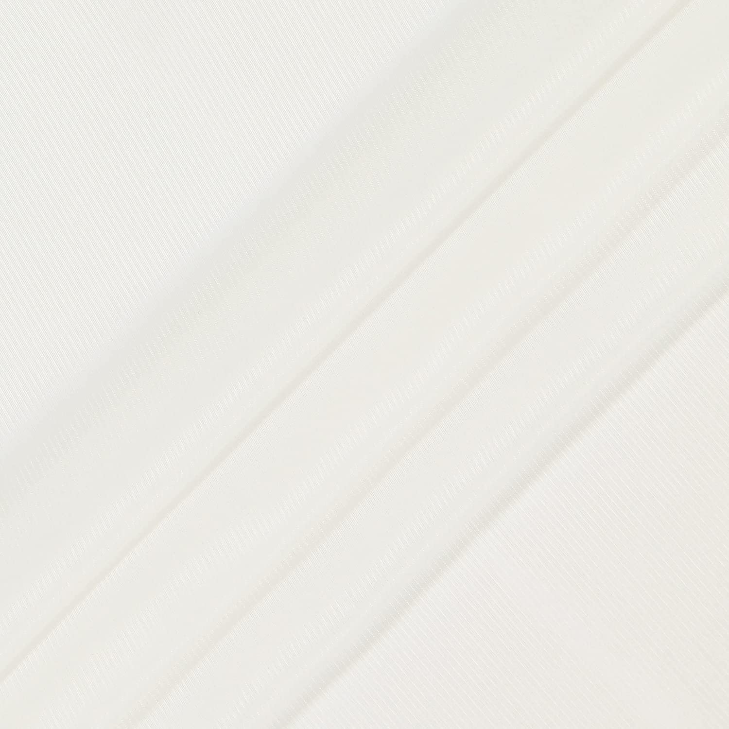 Eclipse Chelsea Modern Sheer Voile Light Filtering Rod Pocket Window Curtains for Bedroom or Living 