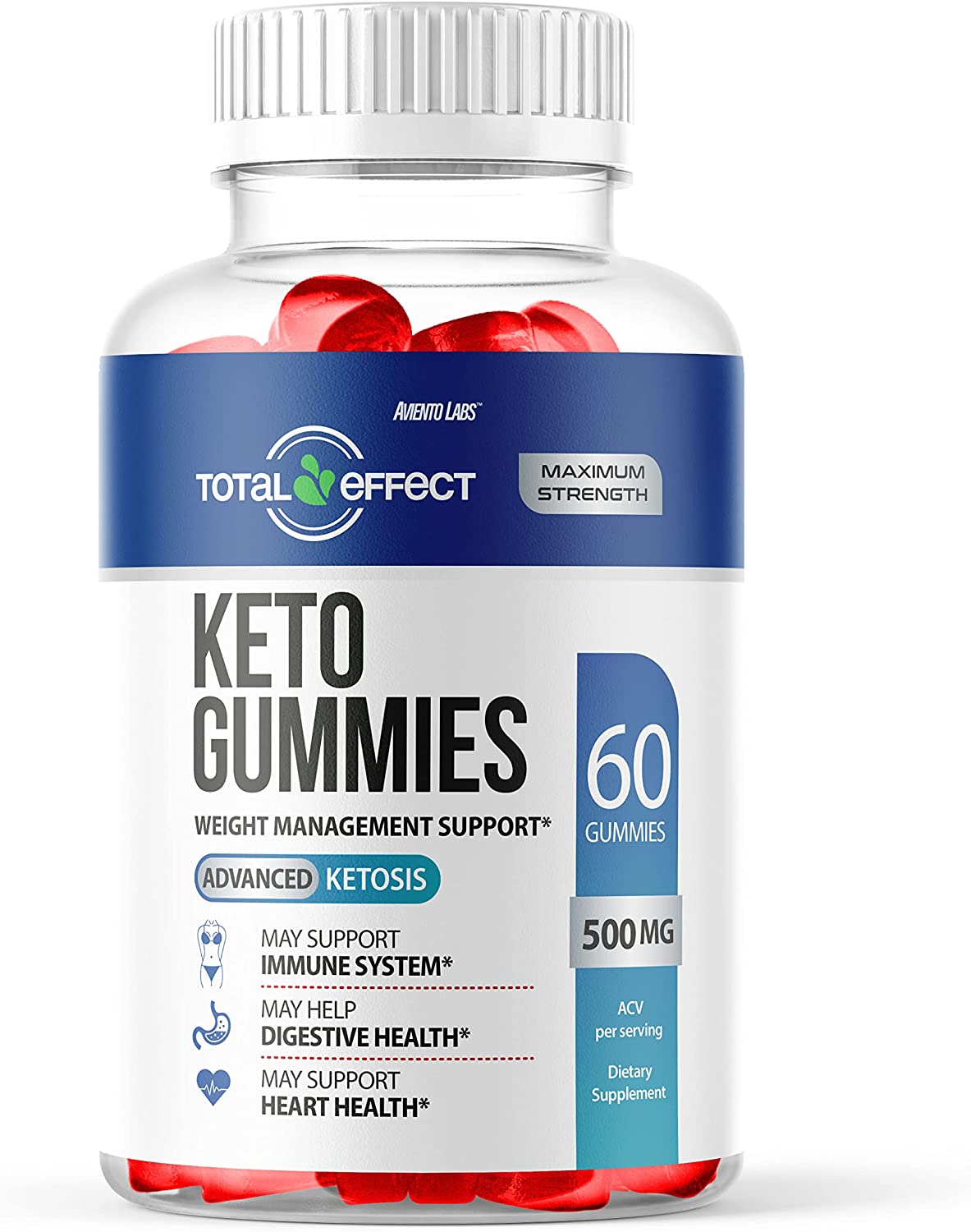 Original Total Effect Gummies, New Total Effect ACV Gummies Advanced and Improved 2022 Formula, Tota