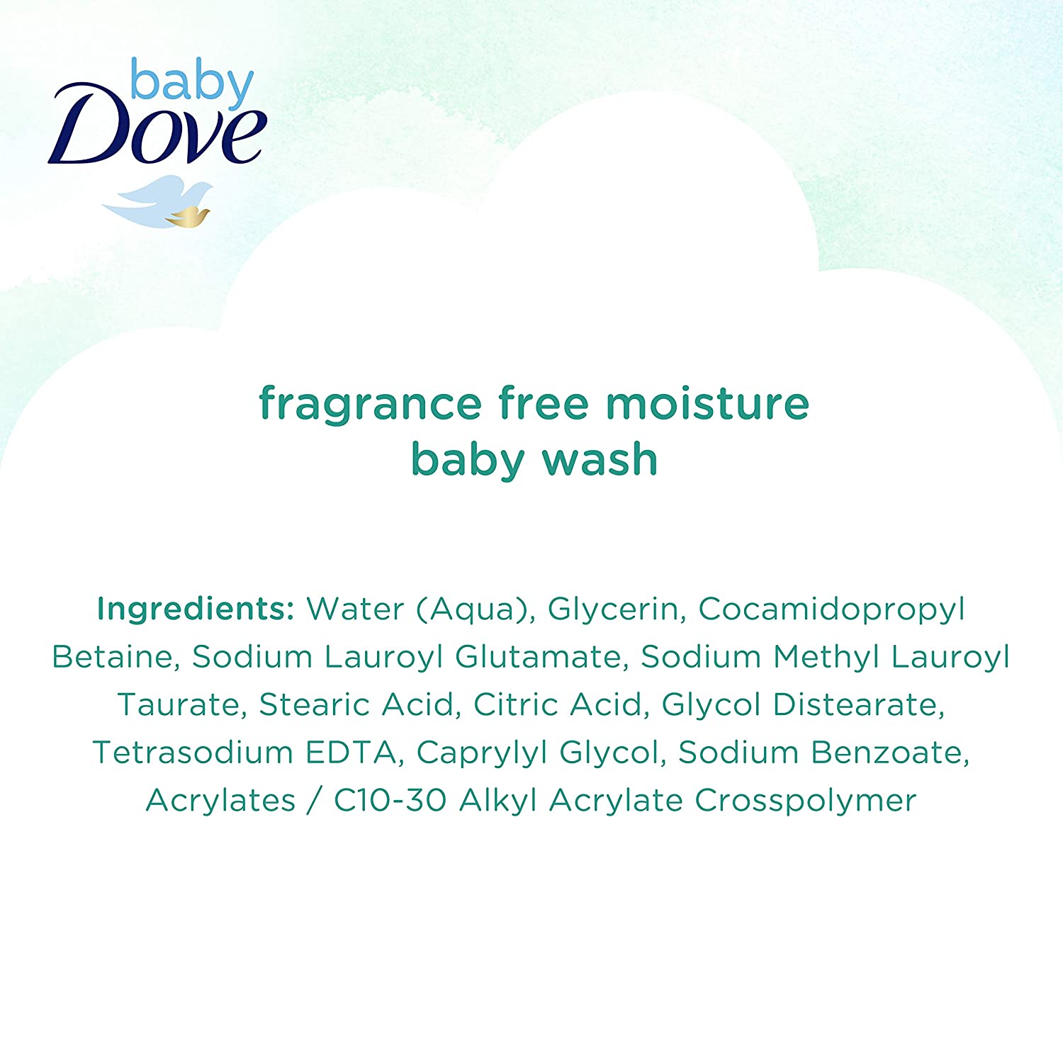 Baby Dove Sensitive Skin Care Baby Wash For Baby Bath Time Fragrance Free Moisture Fragrance Free an