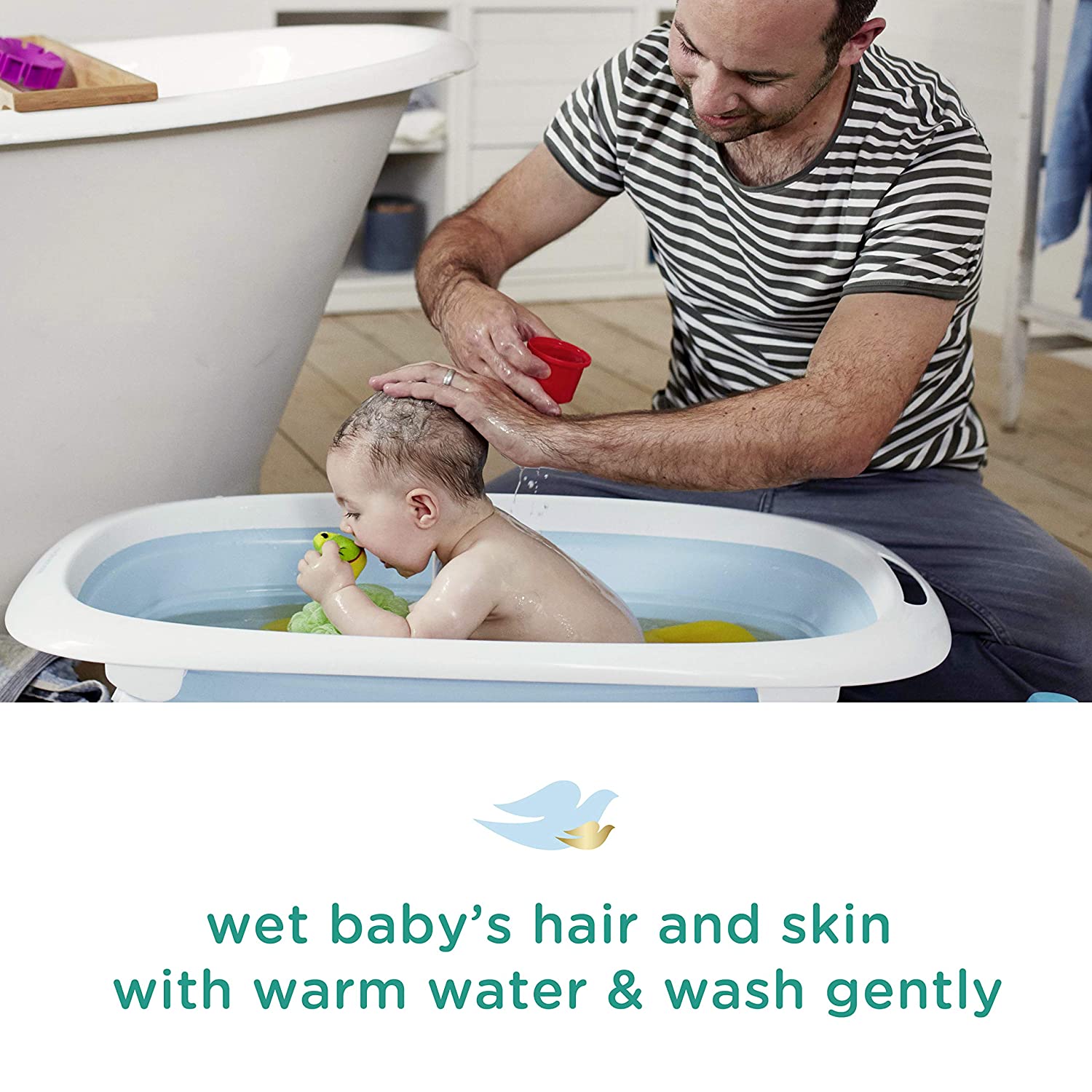 Baby Dove Sensitive Skin Care Baby Wash For Baby Bath Time Fragrance Free Moisture Fragrance Free an