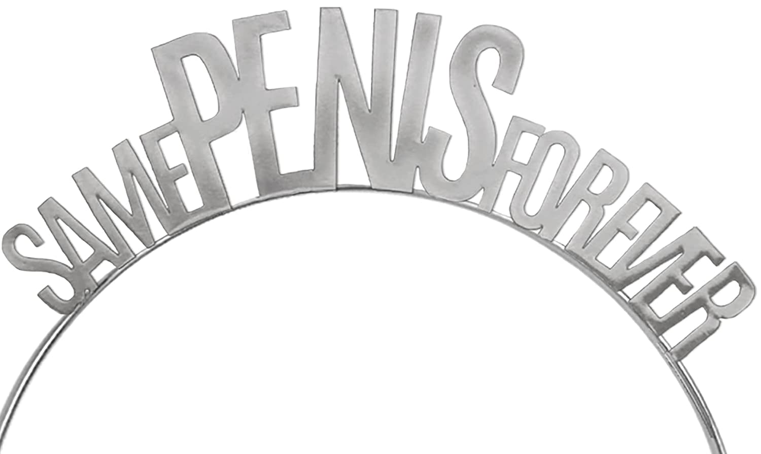 Bachelorette Party Headband - Silver Same Pen Is Forever Headband - Funny Bachelorette Tiaras, Gifts