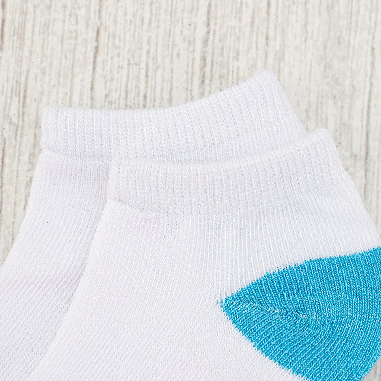 Auranso 15 Pairs Toddler Low Cut Half Cushion Socks Kids Boys Girls Athletic Ankle Socks
