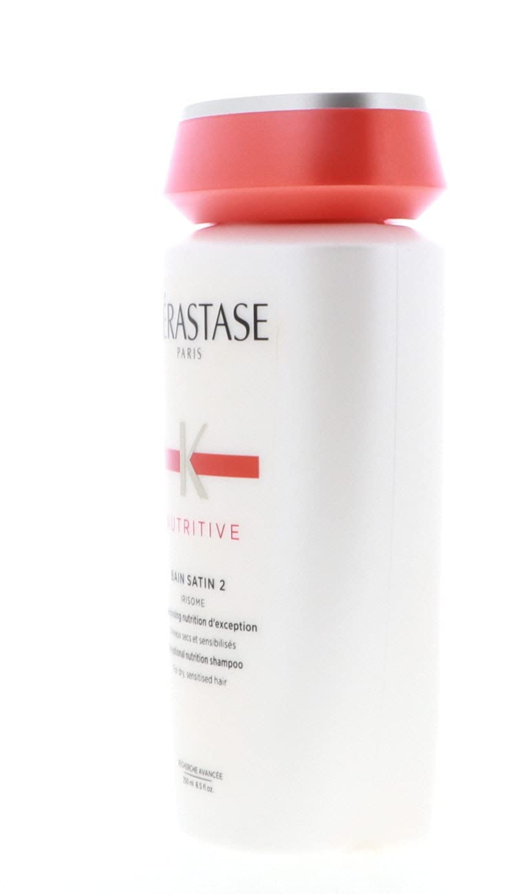 KERASTASE Nutritive Bain Satin 2 Hair, 8.5 Oz. - 2 Pack