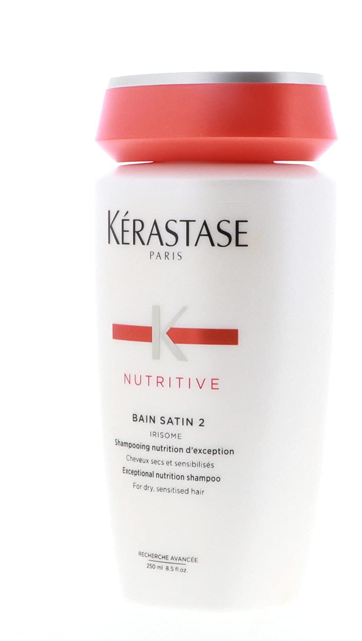 KERASTASE Nutritive Bain Satin 2 Hair, 8.5 Oz. - 2 Pack
