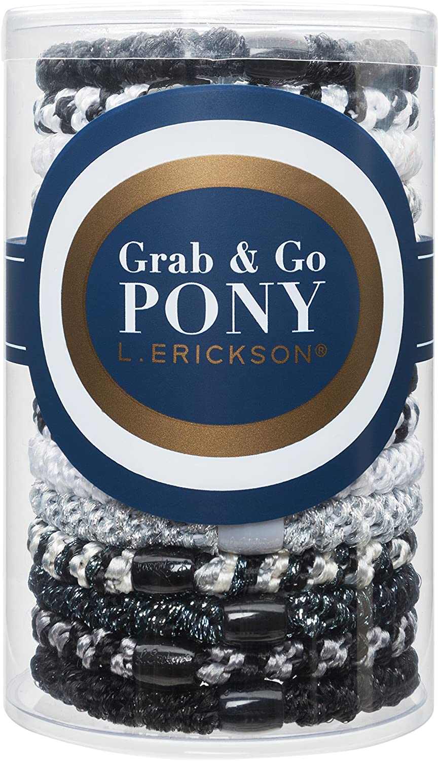 Fookoo Grab & Go Pony Tube - Black Opal;