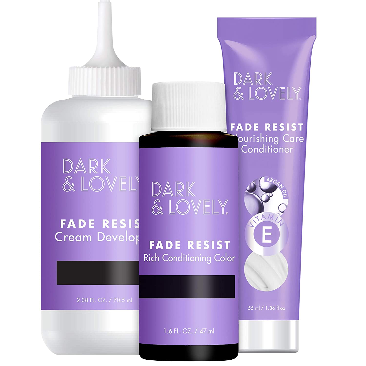 Permanent Hair Color by Dark and Lovely Fade Resist I Up to 100% Gray Coverage Hair Dye I Hazelnut B