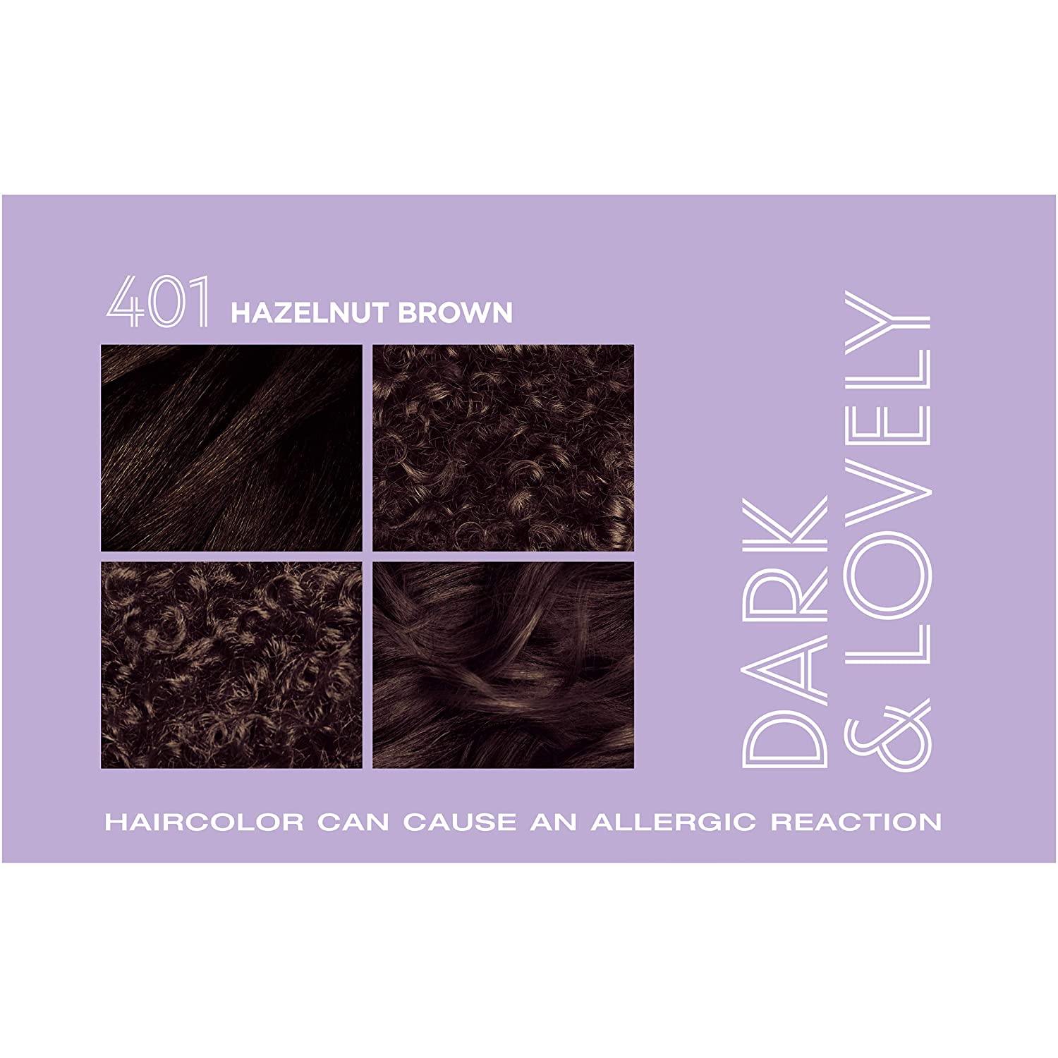 Permanent Hair Color by Dark and Lovely Fade Resist I Up to 100% Gray Coverage Hair Dye I Hazelnut B