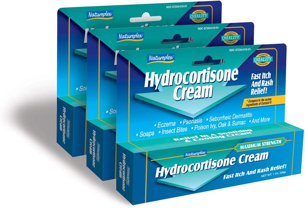 Hydrocortisone Cream Fast Itch and Rash Relief 24 Pack