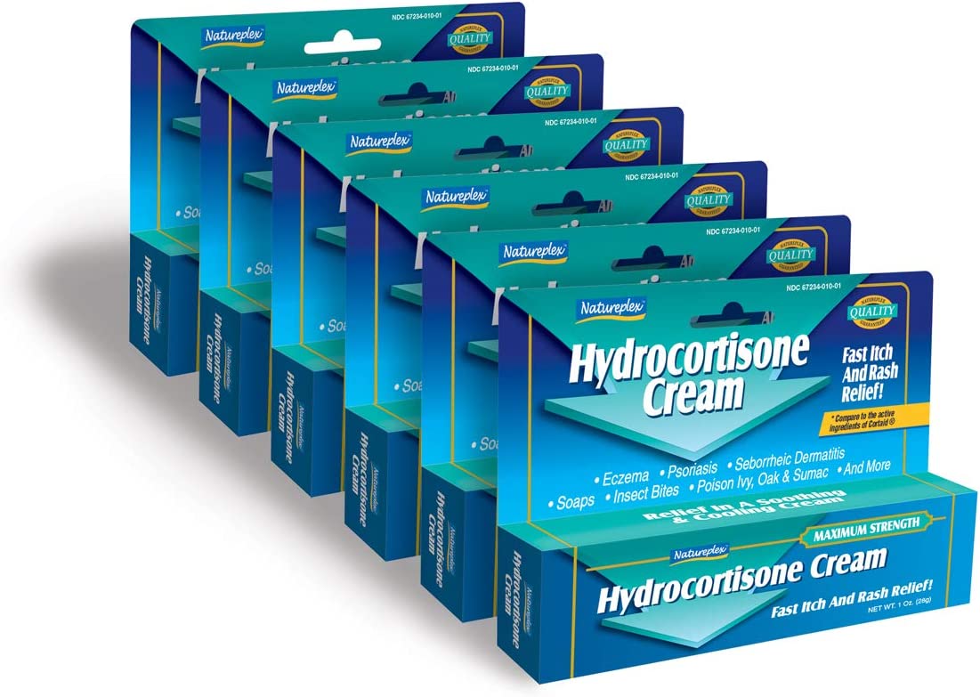 Hydrocortisone Cream Fast Itch and Rash Relief 24 Pack