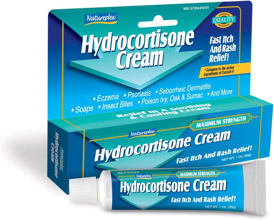 Hydrocortisone Cream Fast Itch and Rash Relief 24 Pack