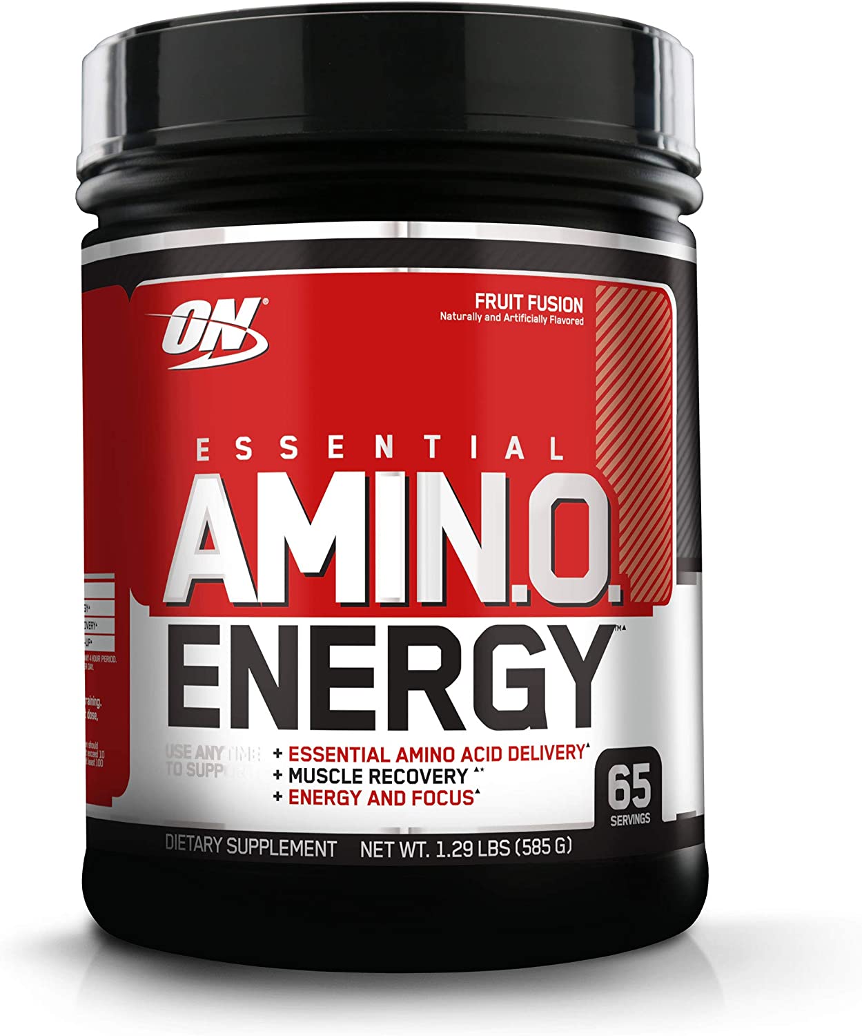 Optimum Nutrition Amino Energy - Pre Workout with Green Tea, BCAA, Amino Acids, Keto Friendly, Green