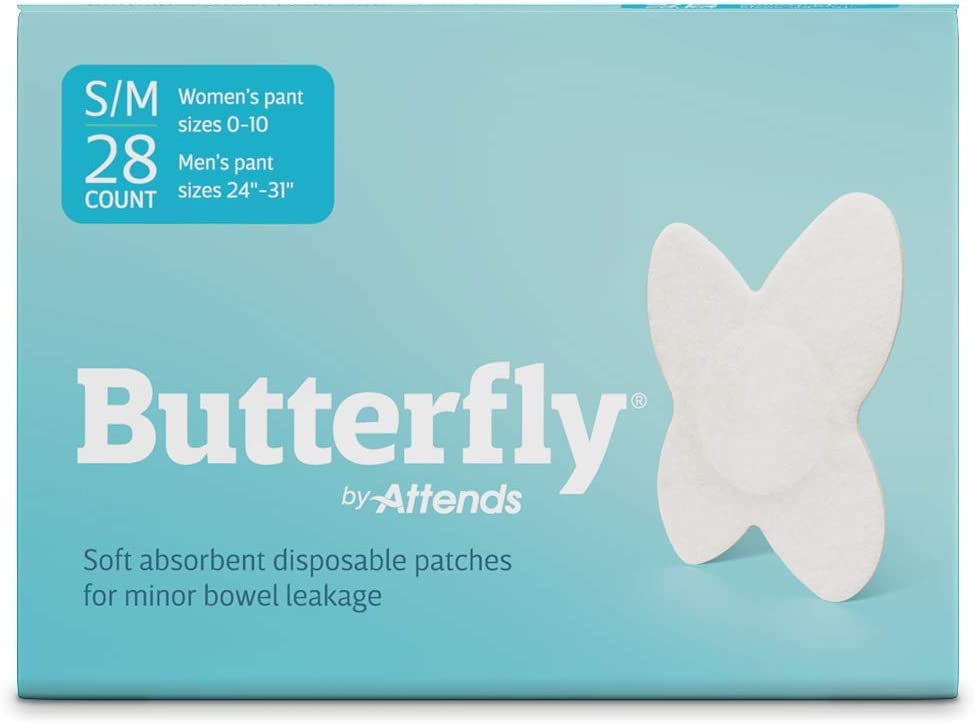 Butterfly Female Body Liners, Small/Medium, 672 Count - In a Blue Box