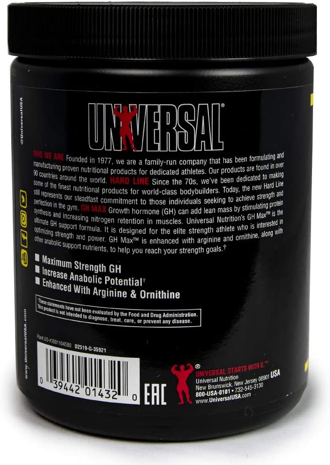 Classic Series, GH Max, Superior GH Optimization, 180 Tablets, Universal Nutrition