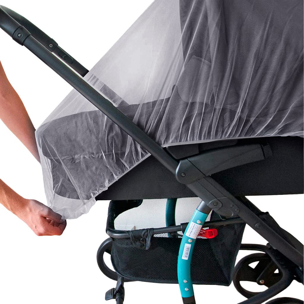 Mosquito Net for Stoller - Grey Sun Shade Protection Infant Stroller Mosquito Net and Car Seat - 2Pa