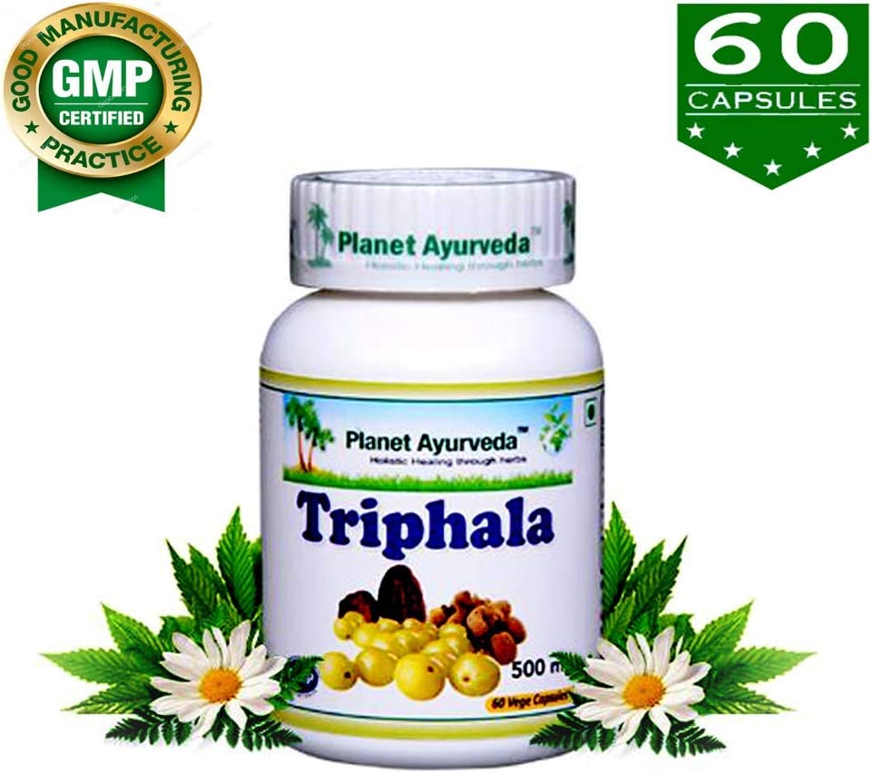 Ayurveda Triphala Capsules Natural Colon Cleaner Maintains A Healthy Digestive System