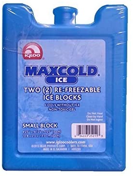Igloo Maxcold Ice Freezer Block, Small, 2-pack