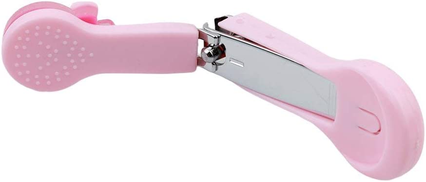 UKD pulabo Kids Baby Safety Nail Clipper Cute Lollipop Nail Cutters Suits Pink Practical and Popular