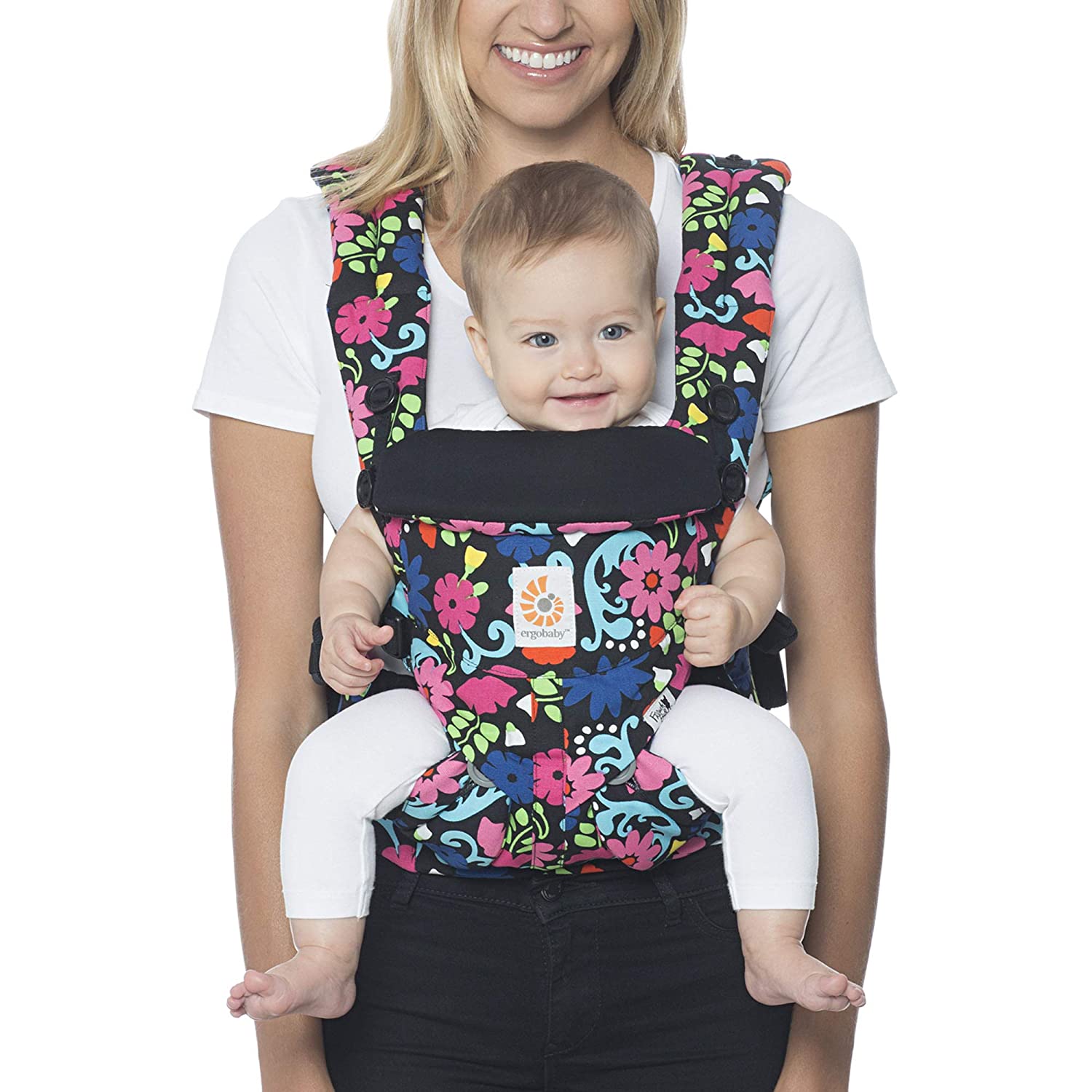 Ergobaby Omni 360 All-Position Baby Carrier for Newborn to Toddler with Lumbar Support (7-45 Pounds)