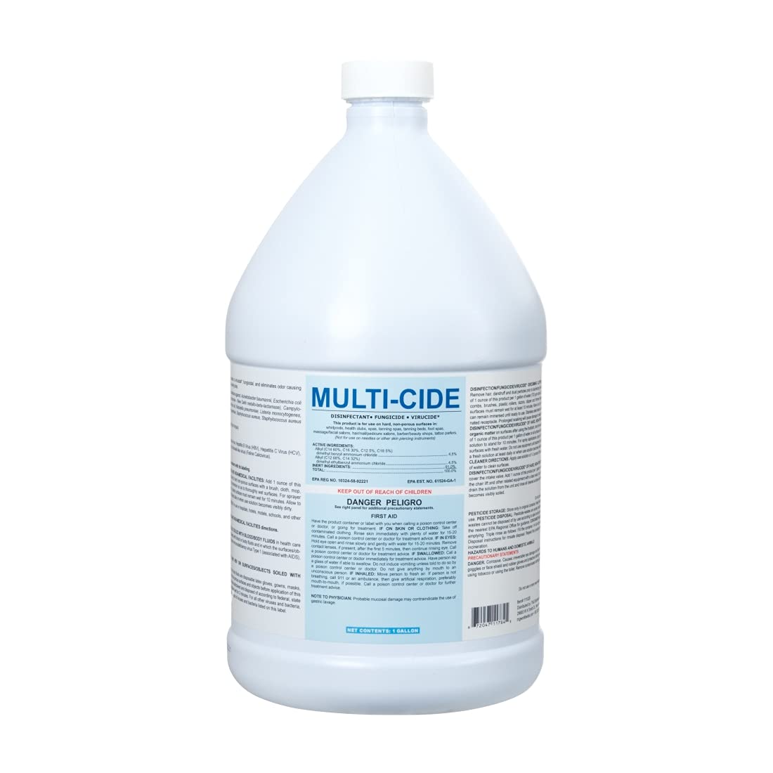 ForPro Multi-Cide Hospital Grade Sanitizer & Disinfectant, Bactericidal, Fungicide & Virucidal Clean