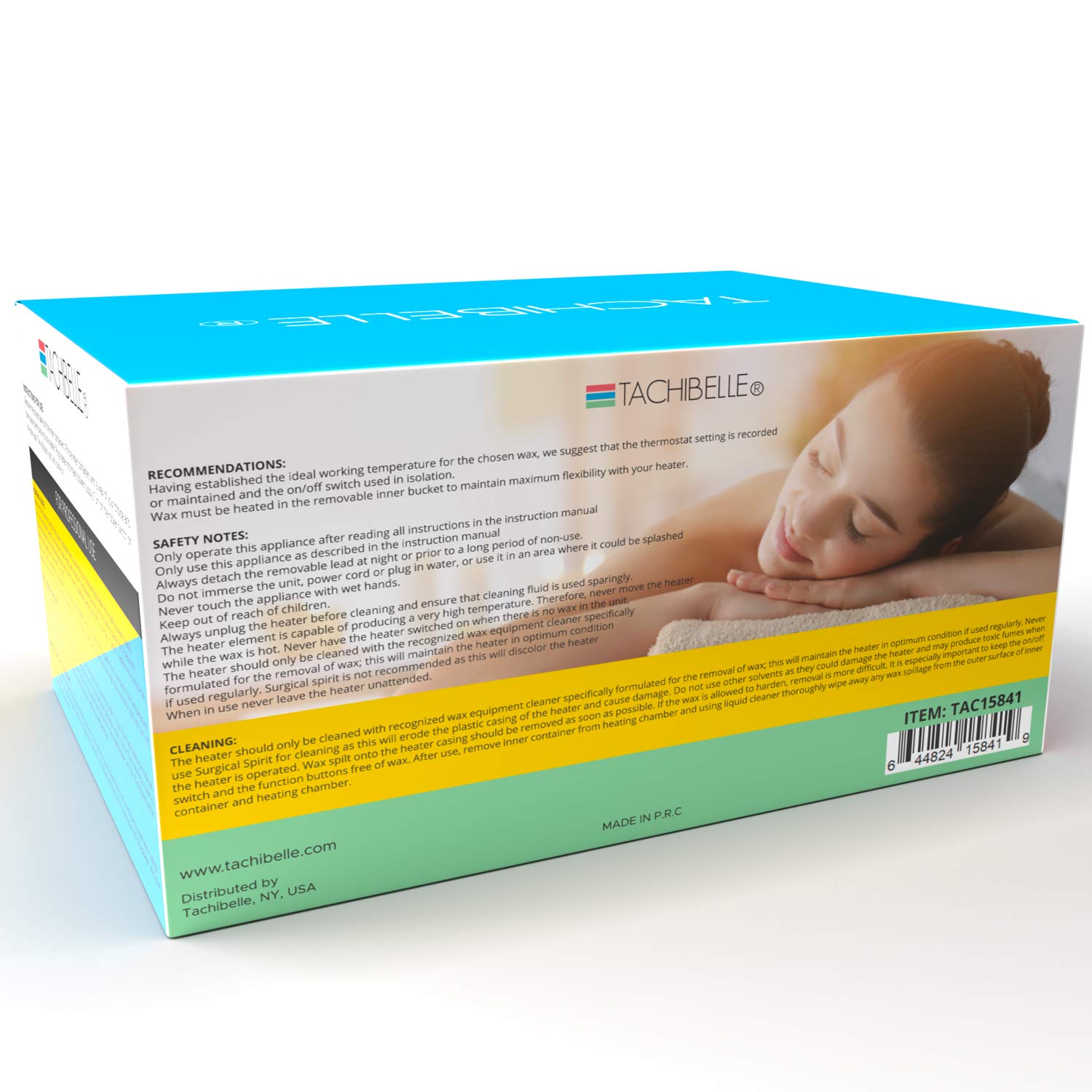 Tachibelle Professional Double Hair Removal Wax Warmer For Facial Total Body Hair Removal 14 oz Wax