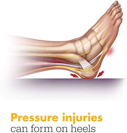 Prevalon Heel Protector I for Heel Pressure Relief - Cushioned Boot for Elevated Heel Support - Desi