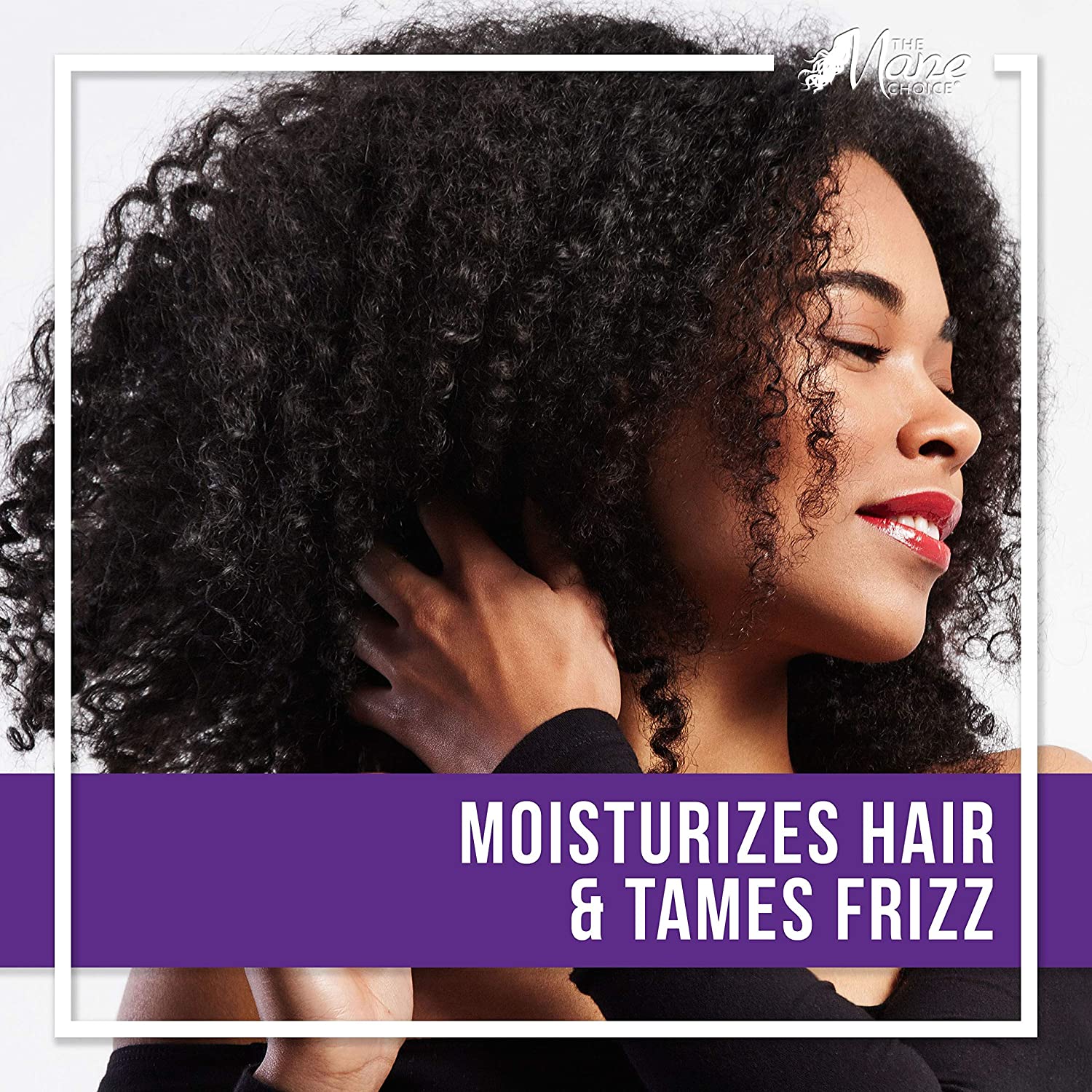 THE MANE CHOICE - Crystal Orchid Biotin Infused Styling Gel, Natural Growth and Retention Solution -