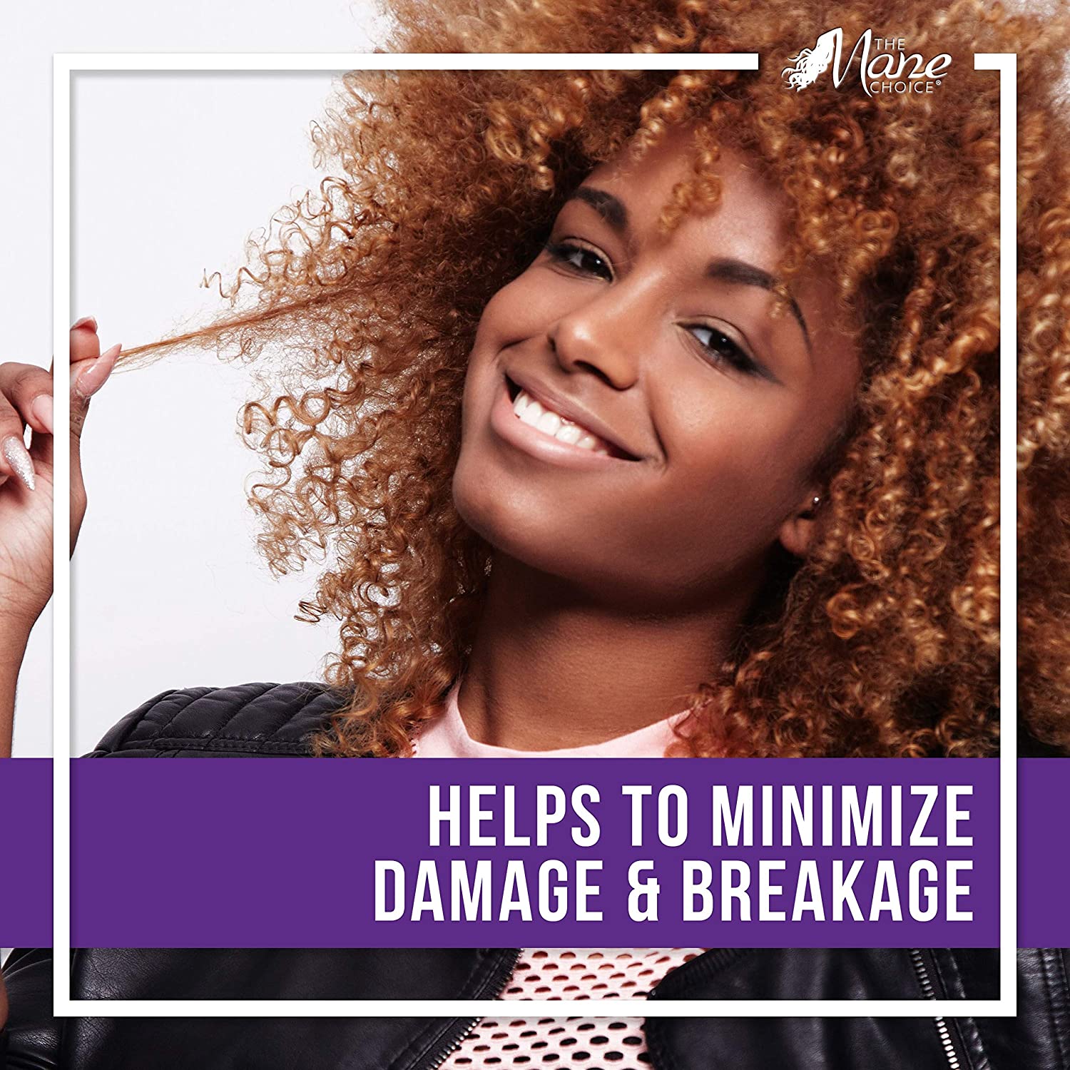 THE MANE CHOICE - Crystal Orchid Biotin Infused Styling Gel, Natural Growth and Retention Solution -