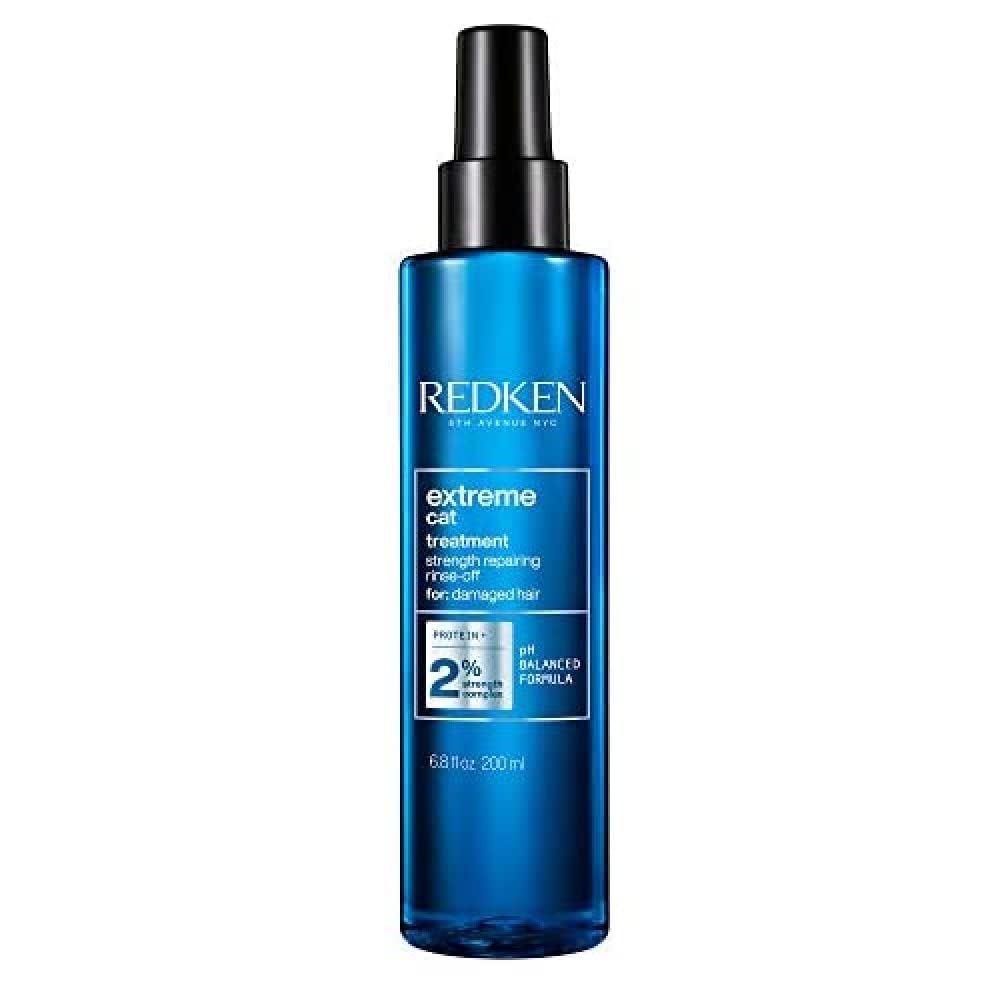 Redken Extreme CAT Anti-Damage Protein Reconstructing Rinse Out Treatment | For Distressed Hair | St
