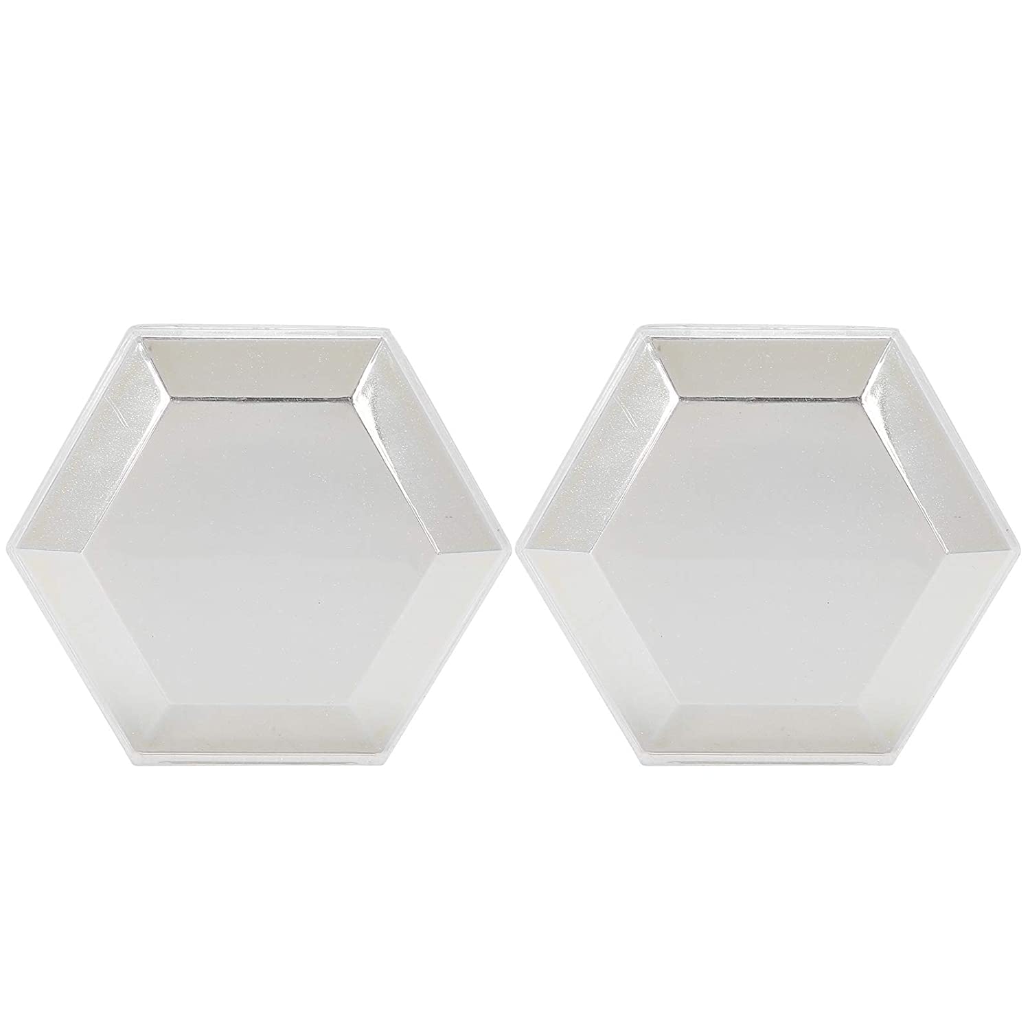 2pcs Highlight Pressed Powder, Long Lasting and Waterproof Glitter Face Contour Powder Highlighter M