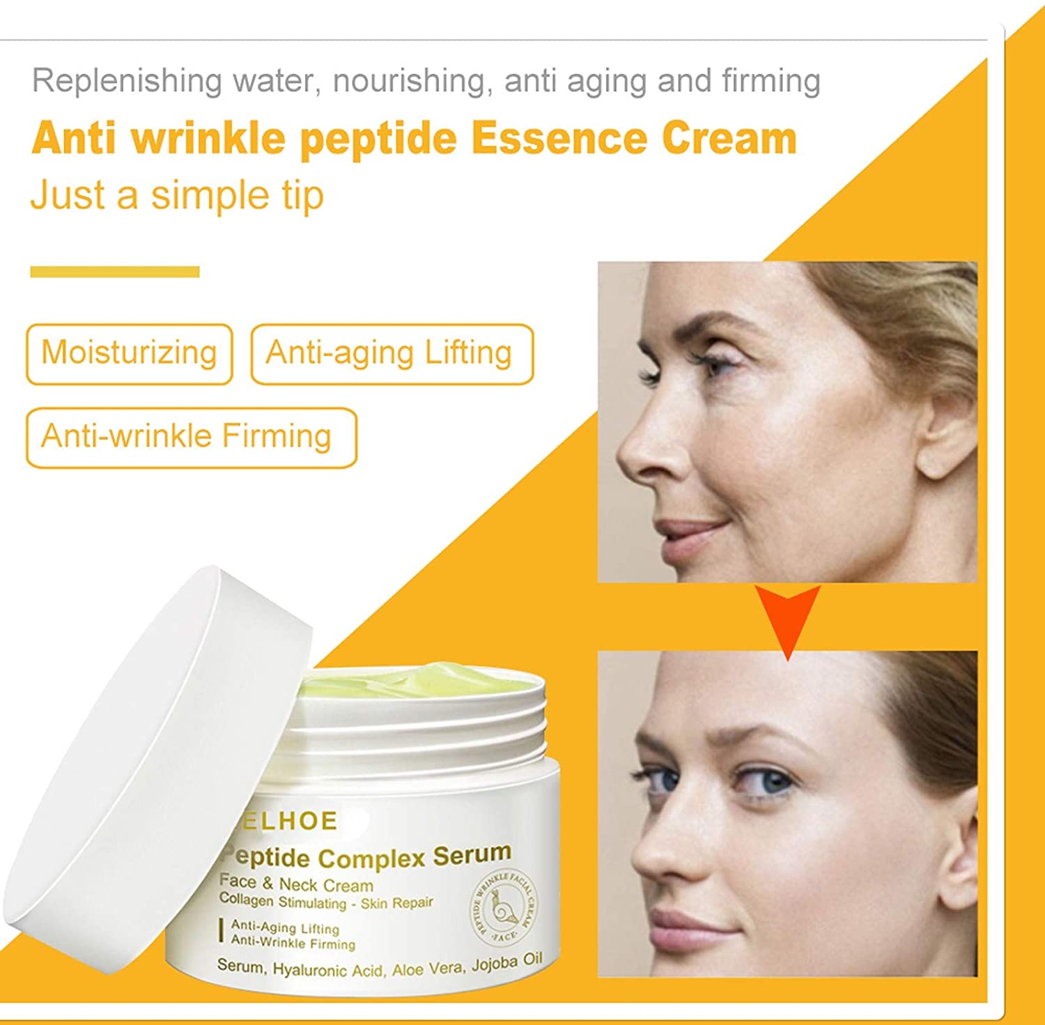 shuxia Restorative Face Cream for Women Men, Collagen Skincare Face Moisturizer, Day Night Facial Cr